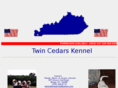 twincedarskennel.com