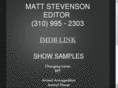 mattseditor.com
