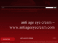 antiageeyecream.com