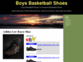 boysbasketballshoes.info