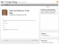 mythingsblog.com