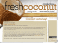 freshcoconutproductions.com