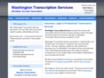 washingtontranscriptionservices.com