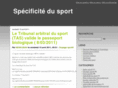 specificitedusport.com
