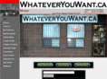 whateveruwant.ca