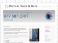 criticalvoiceanddata.com