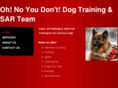 ohnoyoudontdogtraining.com