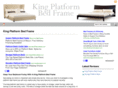 kingplatformbedframe.net