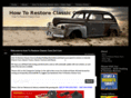 howtorestoreclassiccars.com