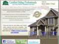 certifiedsidingprofessionals.com