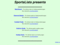 sportslists.net