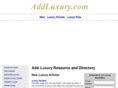 addluxury.com