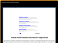homeandcontentsinsurancecomparison.com