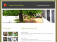 mapleislandresort.com