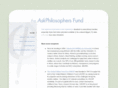 askphilosophersfund.org