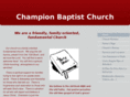 championbaptistchurch.com