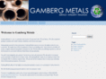 gambergmetals.com