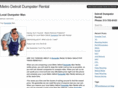 metrodetroitdumpsterrental.com