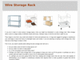wirestoragerack.com