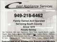coastapplianceservices.net