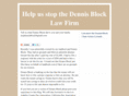 stopdennisblock.com