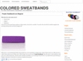 coloredsweatbands.com