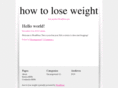 myhowtoloseweightsite.com