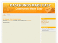 daschundsmadeeasy.com