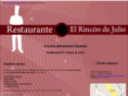 restauranteelrincondejulio.com