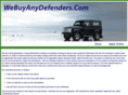 webuyanydefenders.com