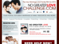 nogreaterlovechallenge.com