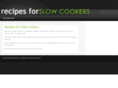 recipesforslowcookers.co.uk