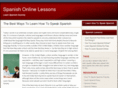 spanishonlinelessons.com