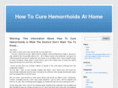 thehowtocurehemorrhoids.com