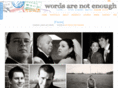 wordsarenotenough.com