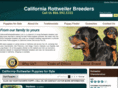 californiarottweilerbreeders.com