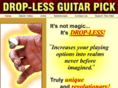 droplessguitarpick.com