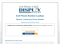 cellphonecalldisplay.com