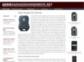 geniegaragedoorremote.net