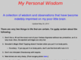 mypersonalwisdom.com