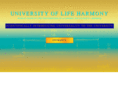 universityoflifeharmony.com