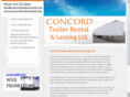 concordtrailerrental.com