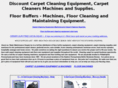 discount-carpet-cleaning-machines.com