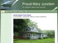 proudmaryriverhouserental.com