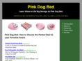 pinkdogbedsale.com