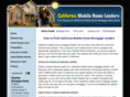 californiamobilehomemortgagelenders.com