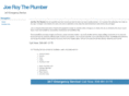 joeroytheplumber.com