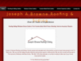 josephbrowneroofing.com