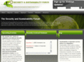 securityandsustainabilityforum.com