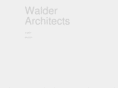 walderarchitects.com